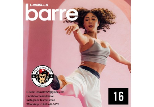 LESMILLS BARRE 16 VIDEO+MUSIC+NOTES